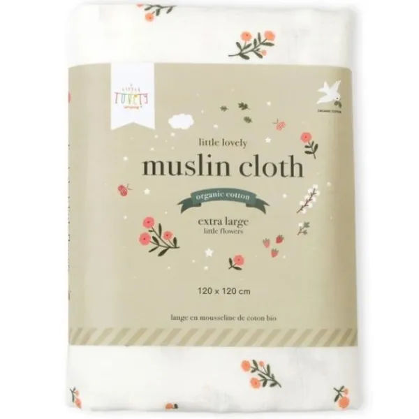 A Little Lovely Company Little Flowers Hydrofiele Doek XL> Multidoek