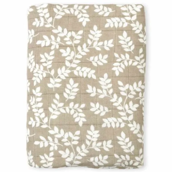A Little Lovely Company Leaves Hydrofiele Doek XL - Sage> Multidoek