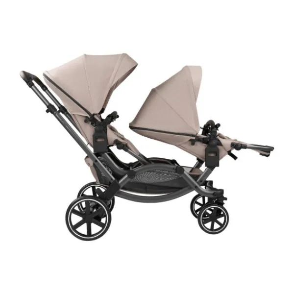 ABC Design Zoom 2 Duowagen - Camel> Tweeling Kinderwagens|Duo Kinderwagens
