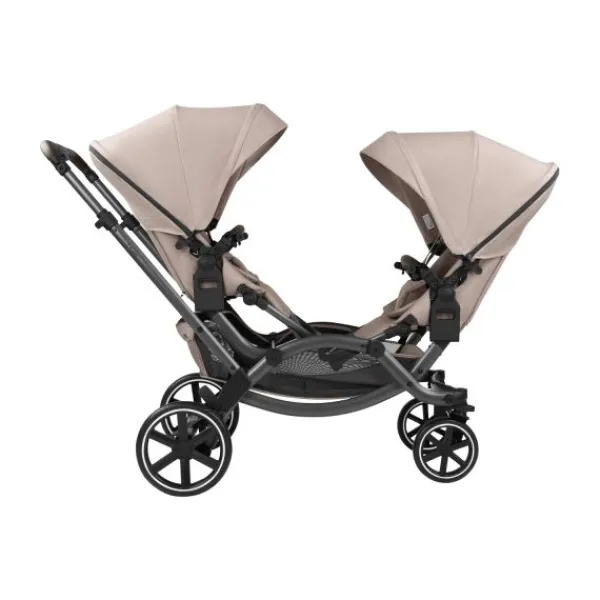 ABC Design Zoom 2 Duowagen - Camel> Tweeling Kinderwagens|Duo Kinderwagens