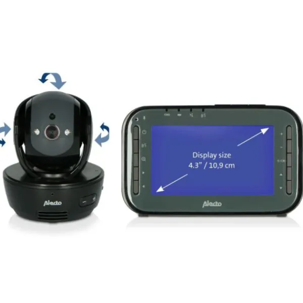 Alecto Digitale Beeldbabyfoon DVM200MBK> Pmr Babyfoons|Beeld Babyfoons