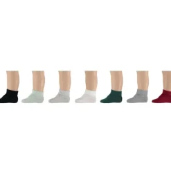 Apollo Sokjes Multi Navy Mint 7-Pack 0-6 mnd> Sokjes