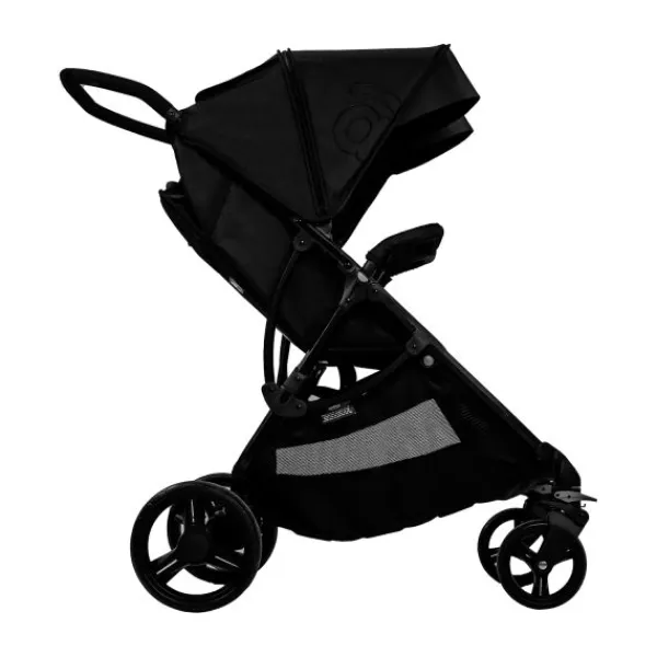 Asalvo Buggy Double Bro - Black> Tweeling Buggy's