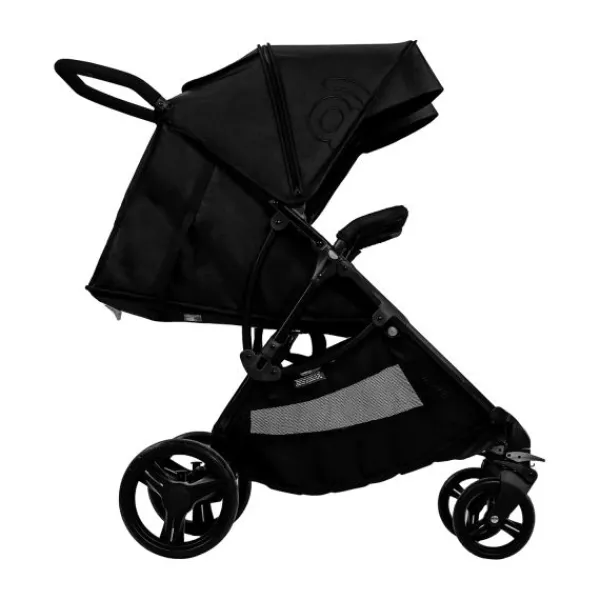 Asalvo Buggy Double Bro - Black> Tweeling Buggy's