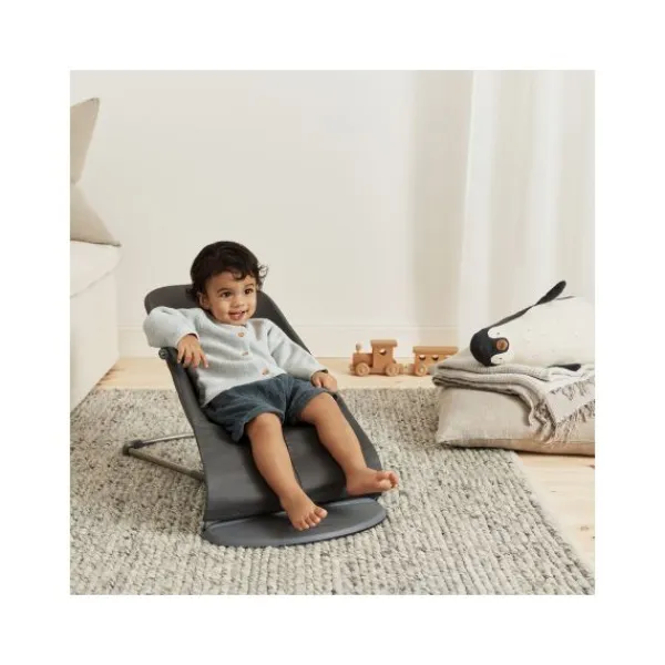 Baby Bjorn Bouncer Bliss Geweven Klassiek Quilt Zandgrijs> Sitters