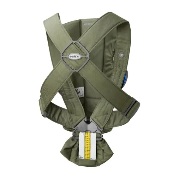 Baby Bjorn Draagzak Mini Geweven Beige> Buikdragers