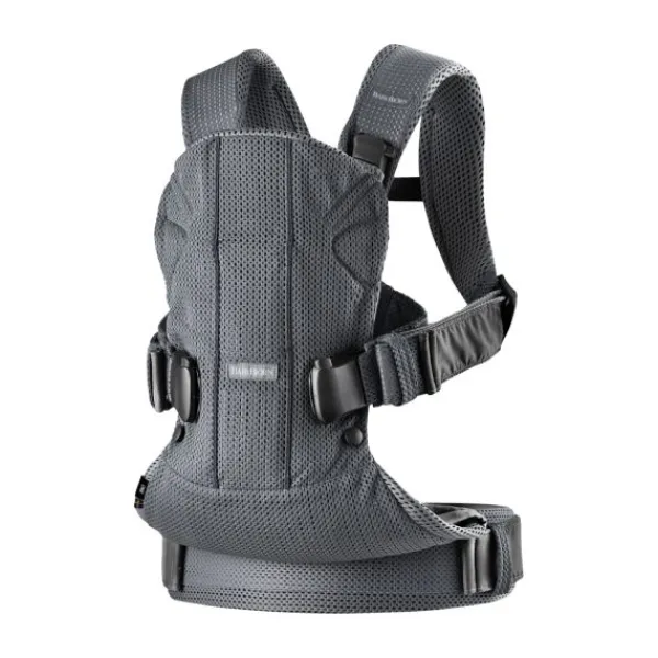 Baby Bjorn Draagzak One Air 3D Mesh Antracite> Rugdragers|Buikdragers