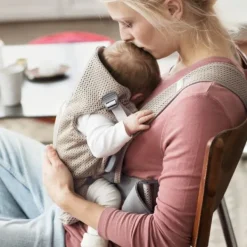 Baby Bjorn Mini 3D Mesh Greige><noscript><img width=