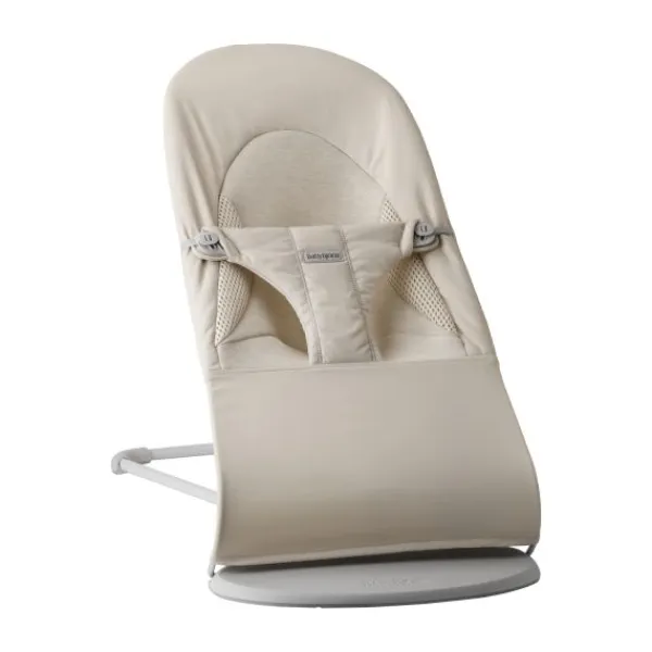 Baby Björn® Bouncer Balance Soft Geweven Jersey Beige/Grey> Sitters