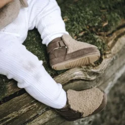 Baby Dutch Teddie Babyboots - S - Brown><noscript><img width=