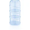Babyjem Melkpoedercontainer 3-laags Blauw> Flessenborstel