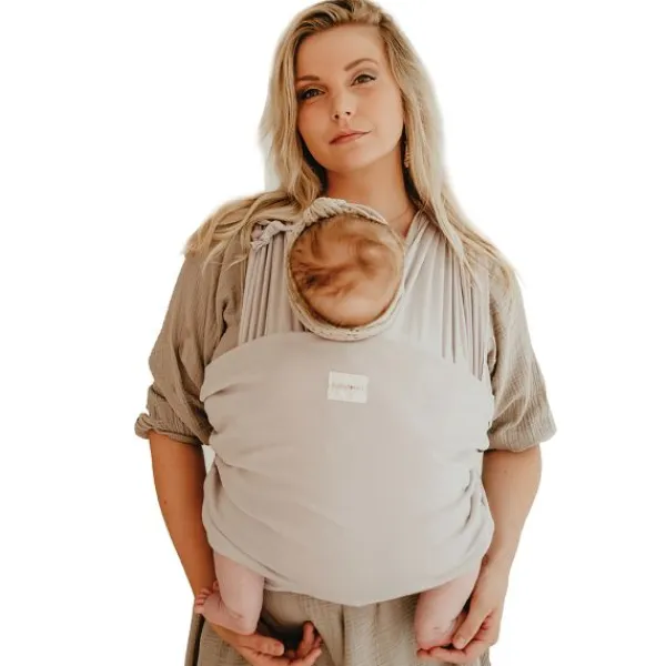 Babylonia Buikdrager Tricot-Easy Warm Sand> Draagdoeken