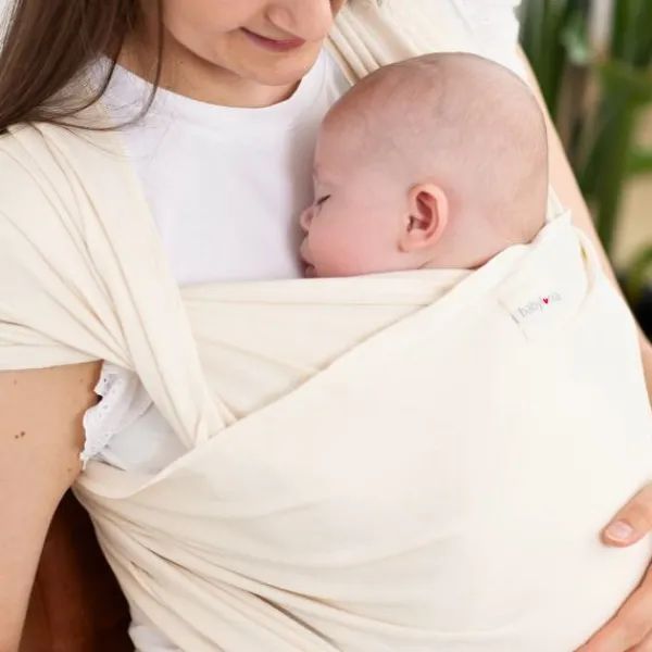 Babylonia Tricot-Slen Organic Draagdoek - Sage Green> Draagdoeken