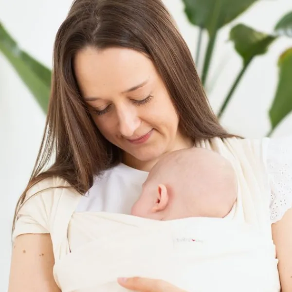 Babylonia Tricot-Slen Organic Draagdoek - Sage Green> Draagdoeken