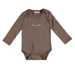Babylook Deugniet Romper - Maat 50 - Deep Taupe><noscript><img width=