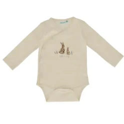 Babylook Lavender Romper Overslag – Maat 50 – Buttercream> Rompertjes