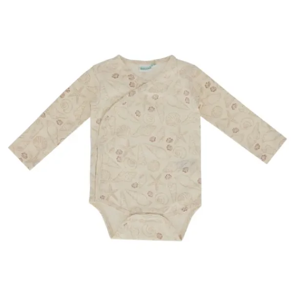 Babylook Shells Romper Overslag - Maat 50 - Print> Sjawls|Rompertjes