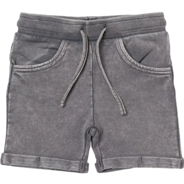 Babylook Short Washed Grey maat 62> Broekjes
