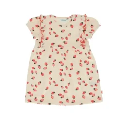 Babylook Strawberries Jurk - Maat 50> Jurkjes