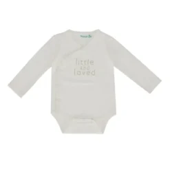 Babylook Swan Romper Overslag - Maat 50 - Snow White><noscript><img width=