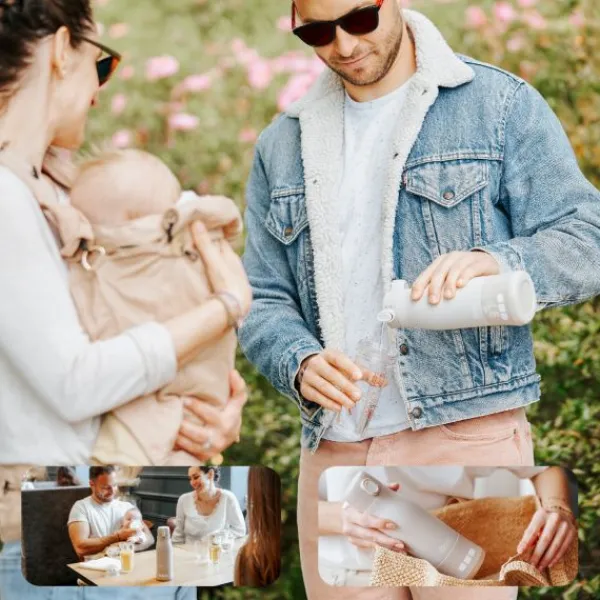 Babymoov Flessenwarmer Moov & Feed - Sand> Flesverwarmers