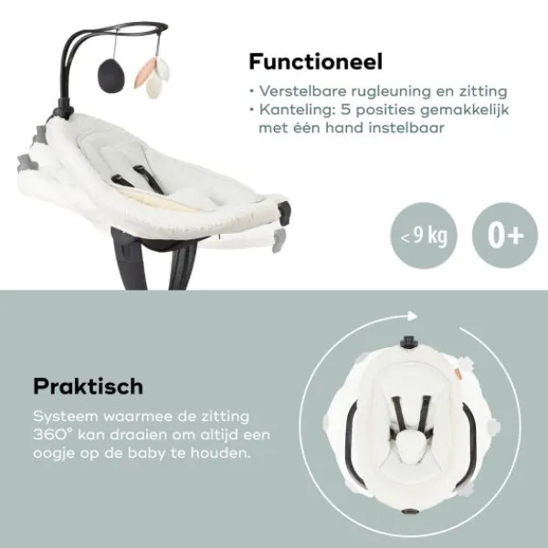 Babymoov Schommelstoel Swoon Evolution Curl White> Swings