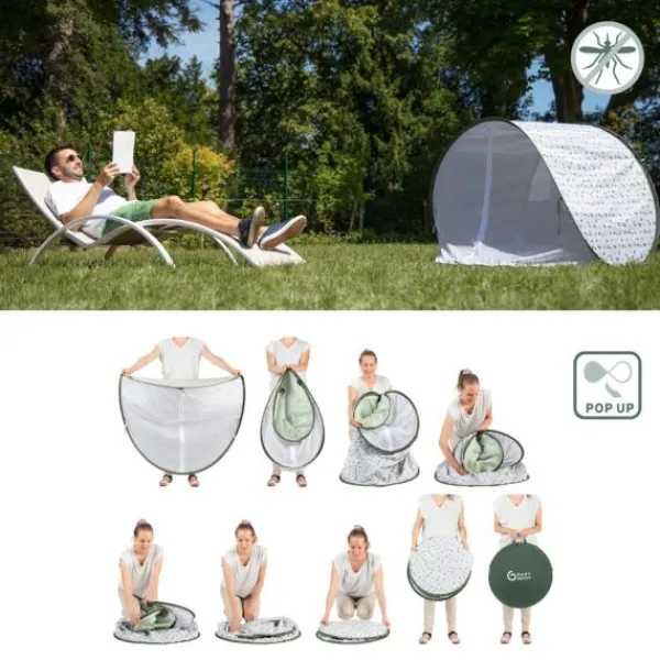 Babymoov Tent Anti-UV Provence> Inklapbare Reis Boxen|Inklapbare Reis Boxen