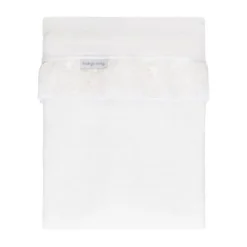 Baby's Only Calm Ledikantlaken met Ruffle - 120 x 150 cm - Warm Linen> Ledikantlakens