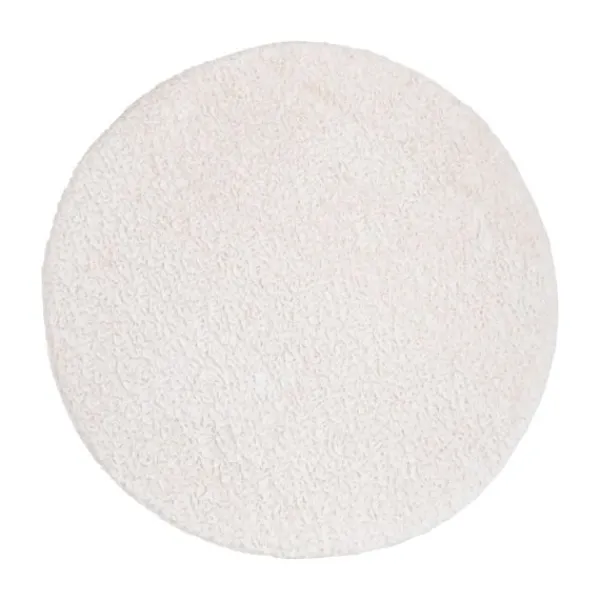 Baby's Only Hoeslaken Boxmatras Rond - Wolwit - Ø90 cm> Accessoires Boxen