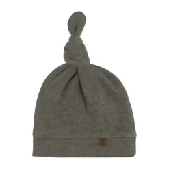 Baby's Only Knoopmutsje Melange Khaki 0-3 mnd> Mutsjes