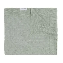 Baby's Only Ledikantdeken Mood Laurel Green 100 x 135 cm> Ledikantdekens