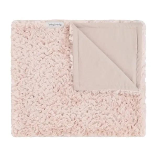 Baby's Only Ledikantdeken Snow Oud Roze> Ledikantdekens