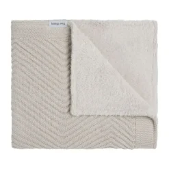 Baby's Only Wiegdeken Teddy Sky Urban Taupe> Wiegdekens