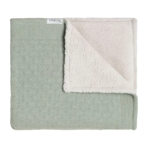 Baby's Only Wiegdeken Teddy Mood Laurel Green> Wiegdekens