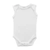 BD Collection Basic Collectie Romper Uni Wit maat 50/56> Rompertjes