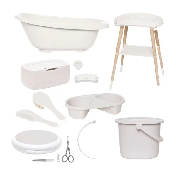 Bébé‑Jou Sense Badset Edition - 8‑delig - Mocha Mousse> Complete Badsets