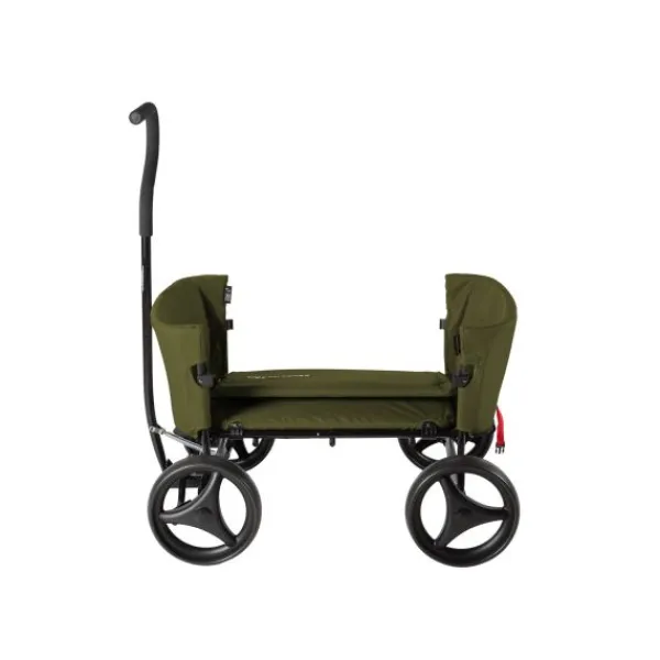 Beachwagon Bolderkar Lite Khakigreen> Bolderkarren