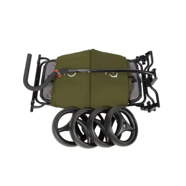 Beachwagon Bolderkar Lite Khakigreen> Bolderkarren