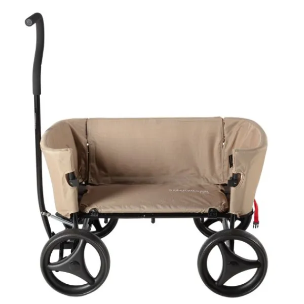 Beachwagon Bolderkar Lite Khakigreen> Bolderkarren