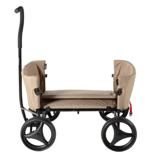Beachwagon Bolderkar Lite Khakigreen> Bolderkarren