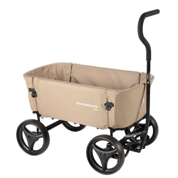 Beachwagon Bolderkar Lite Khakigreen> Bolderkarren