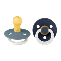 BIBS Colour Fopspeen - Size 1 - Petrol Glow/Deep Space Glow> Fopspenen 0-6 Maanden|Fopspenen 12+ Maanden