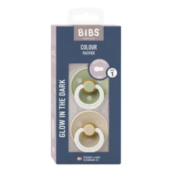 BIBS Colour Fopspeen - Size 1 - Petrol Glow/Deep Space Glow><noscript><img width=