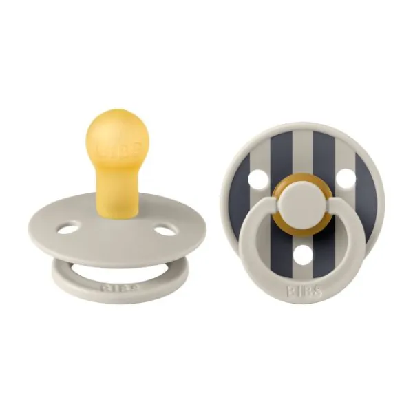 BIBS Colour Fopspenen - 2 Stuks - Size 1 - Mushroom/Breeze> Fopspenen 0-6 Maanden