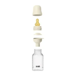BIBS Fles - Slow Flow - 150 ml - Latex - Ivory - Ronde Speen><noscript><img width=