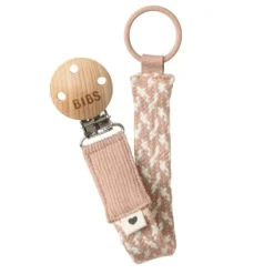 BIBS Speenkoord Braid Dark Blush / Ivory><noscript><img width=