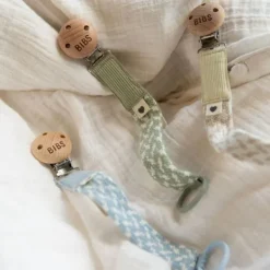 BIBS Speenkoord Braid Dark Blush / Ivory><noscript><img width=