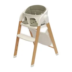 Bo Jungle Grow With Me High Chair - Pure White><noscript><img width=