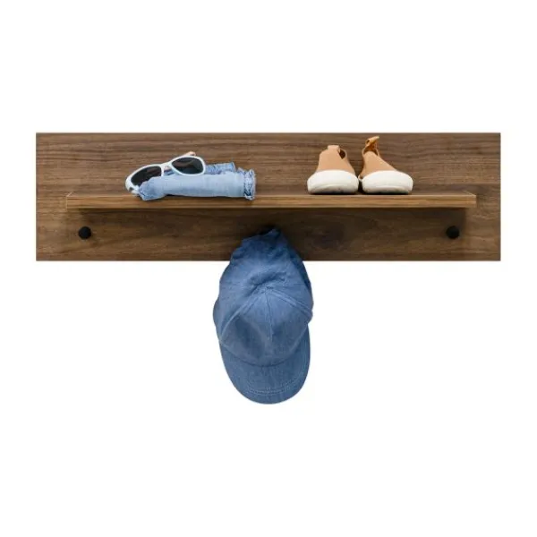 Bopita Zara Bladvergroter - Walnoot/Zwart> Complete Babykamers|Ladekasten