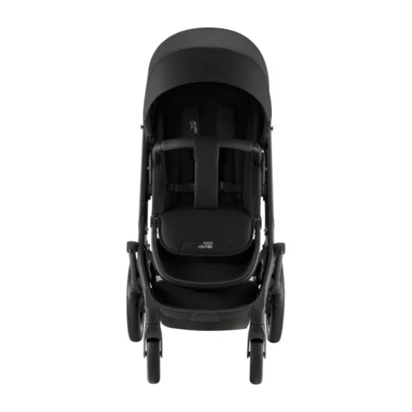 Britax Römer Smile 5Z Kinderwagen 2-in-1 - Space Black | Autostoel BABY-SAFE PRO - Style Carbon Black> Wandelwagens|Complete Kinderwagens
